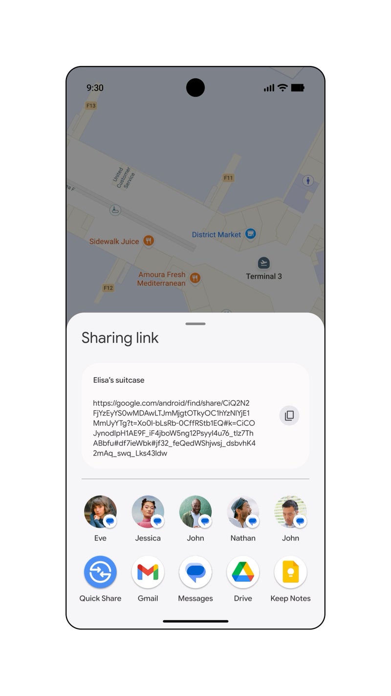 Find Hub finds your luggage