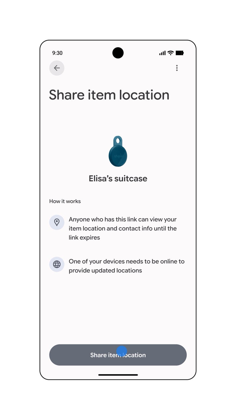 Find Hub finds your luggage