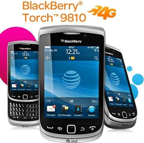 AT&amp;amp;T says it will offer the BlackBerry Torch 9810 for $49.99 starting on August 21st - AT&amp;T prices BlackBerry Torch 9810 at $49.99 with 2-year contract, launches on August 21st