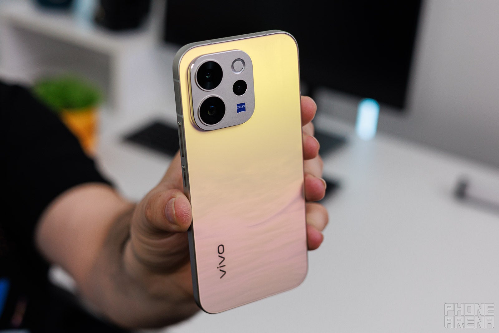 The Vivo V70 looks stunning. | Image by PhoneArena - I tested Vivo's $500 rival to the Pixel 10a and iPhone 17e, and I'm genuinely impressed