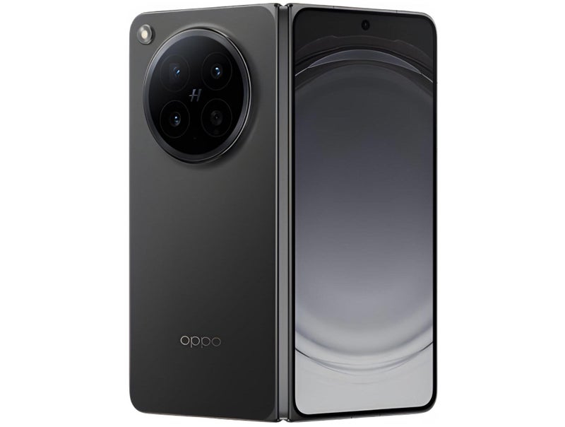 Oppo Find N6 in dark gray. | Image by Evan Blass