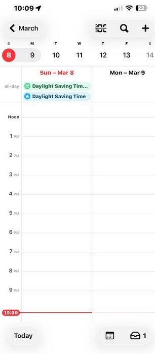 Daylight Savng Time started today in most of the United States. | Image by PhoneArena - Daylight Saving Time started today bringing back memories of an annual iPhone fail