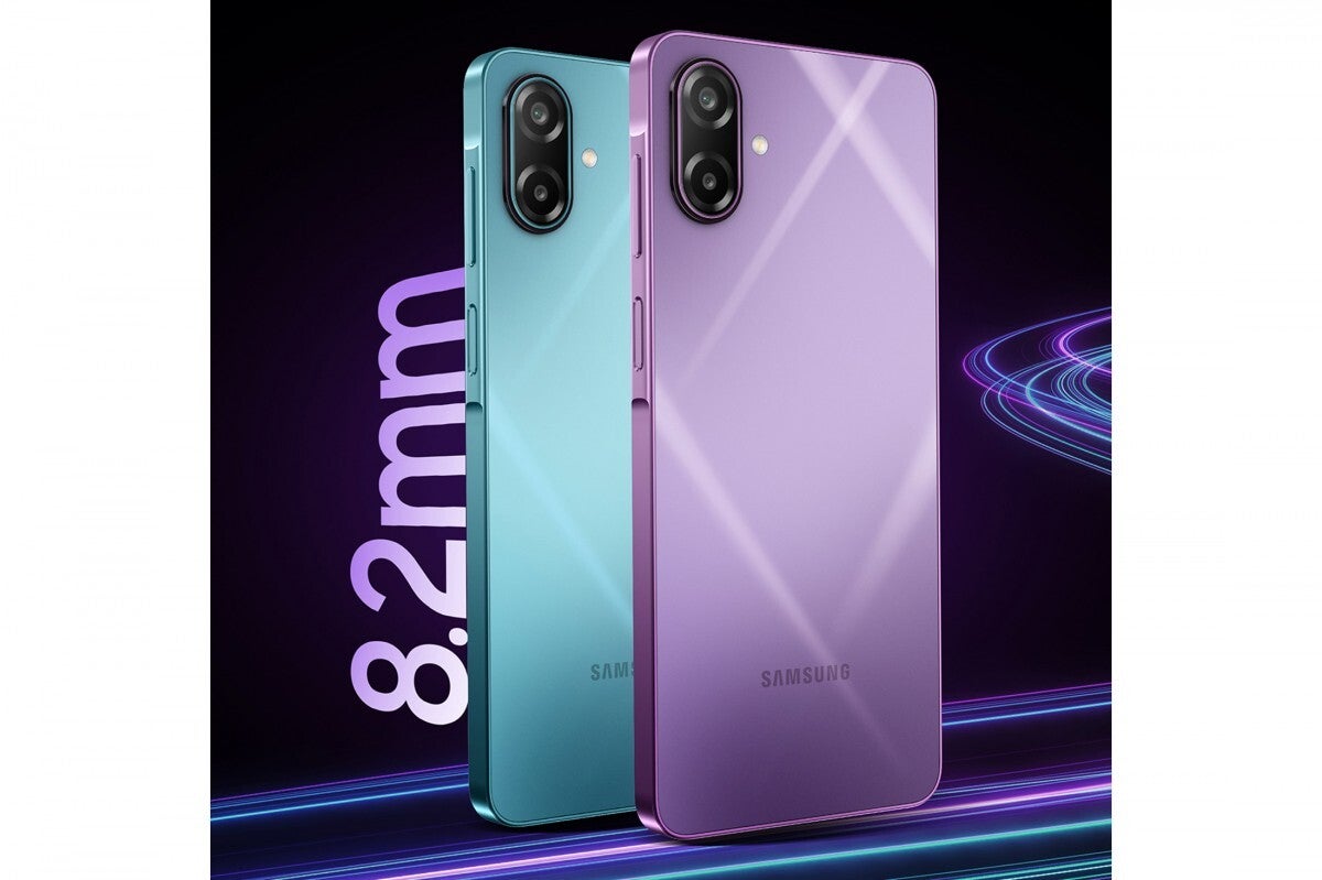 These colors are giving Blade Runner | Image by Samsung - This affordable Samsung phone launching March 17 has a bigger battery than the Galaxy S26 Ultra