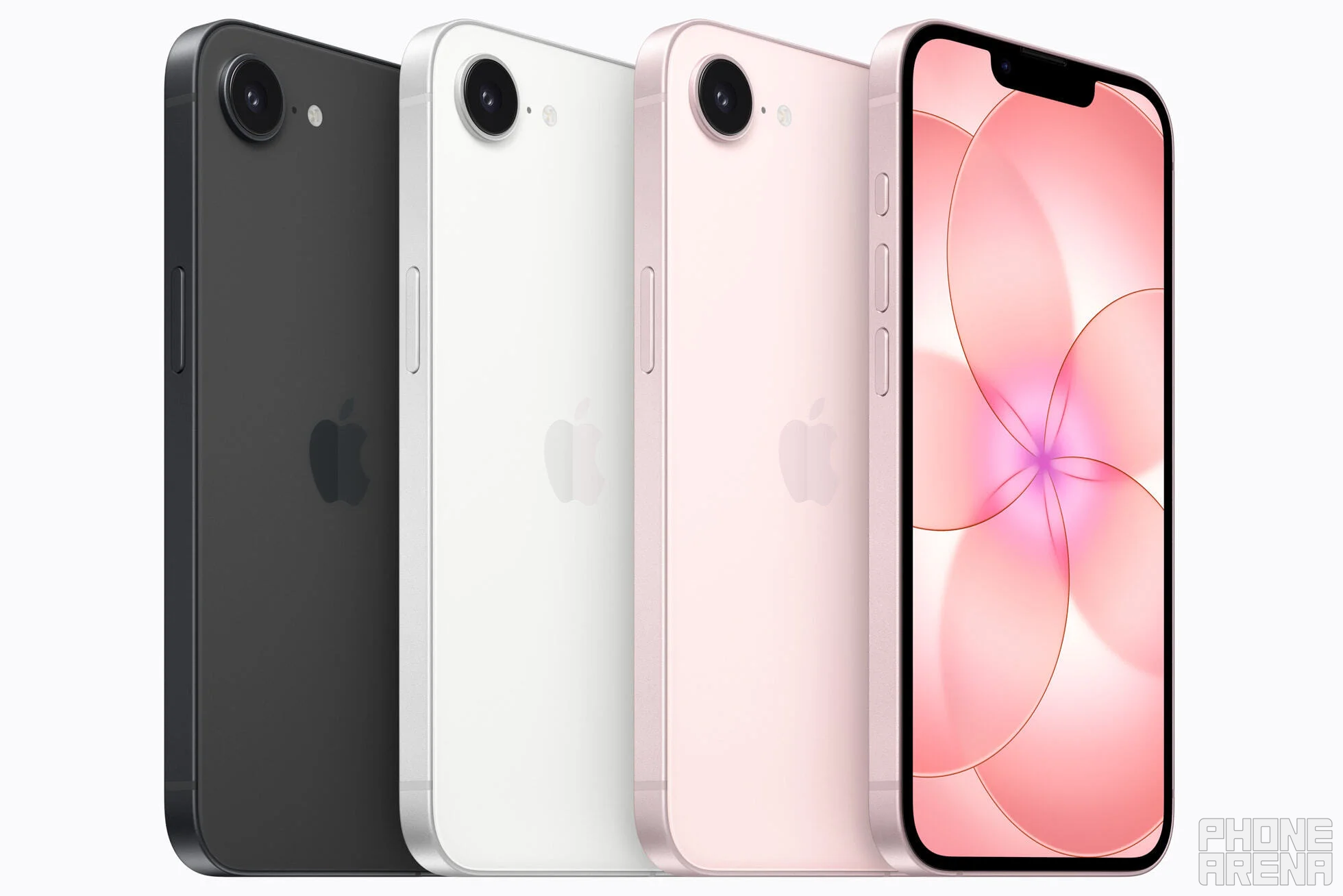 The iPhone 17e's new color variants are lovely. | Image by Apple - Verizon's Straight Talk makes it easy to grab an iPhone 17e