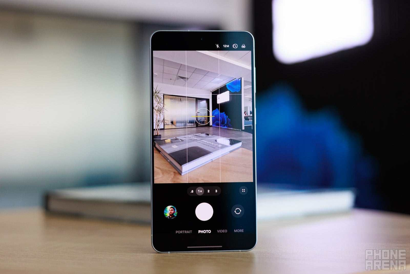 We've seen thinner, but this one will do the job. | Image by PhoneArena - The Galaxy S26 Plus is a solidly boring phone