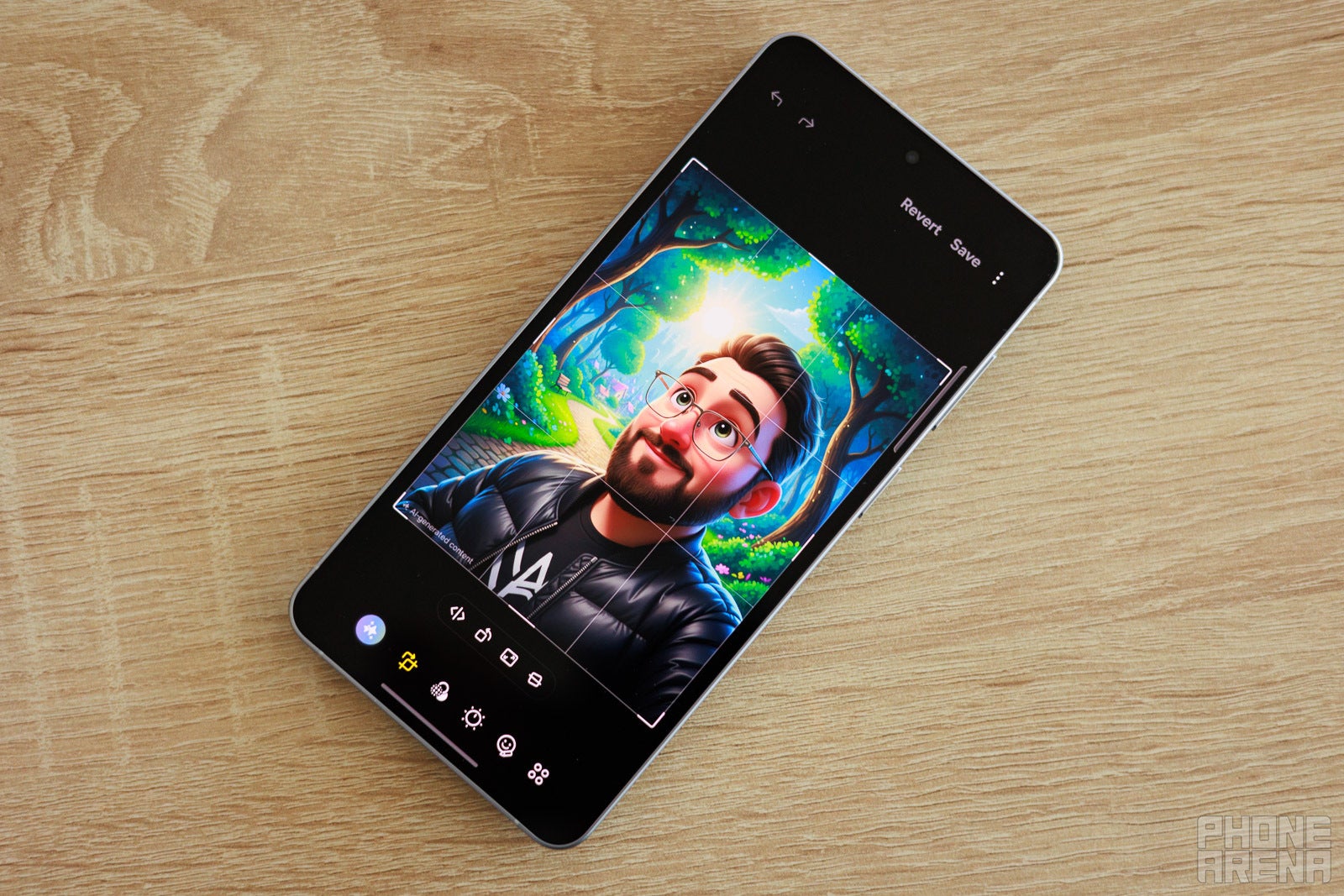 Galaxy S26 Plus' Photo Assist AI generator is fun if you're into this type of stuff. | Image by PhoneArena - The Galaxy S26 Plus is a solidly boring phone
