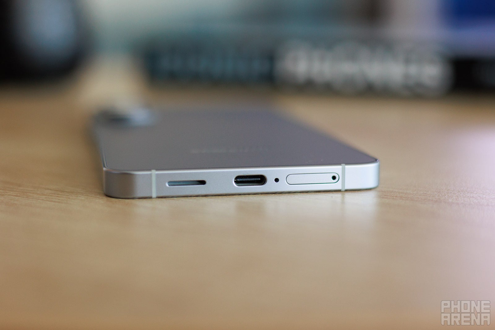 The phone looks fine in its Silver Shadow color. | Image by PhoneArena - The Galaxy S26 Plus is a solidly boring phone