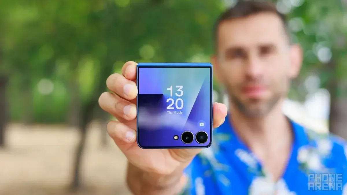 Same flip phone, different year? | Image by PhoneArena - The Galaxy Z Flip 8's leaked battery capacity is just disappointing