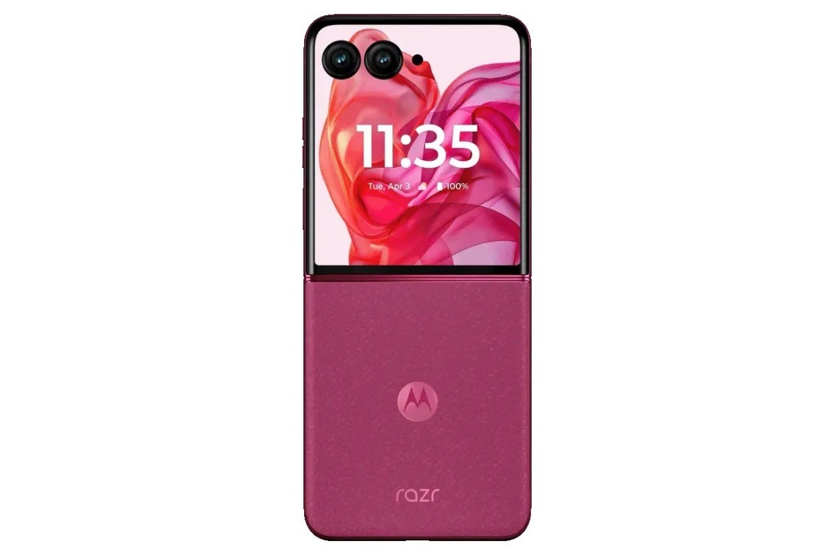 Motorola Razr Plus (2025) in Hot Pink color