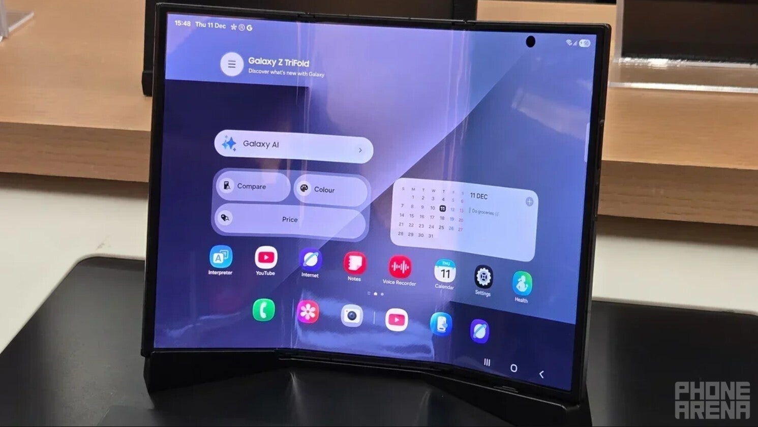 Samsung Galaxy Z TriFold.