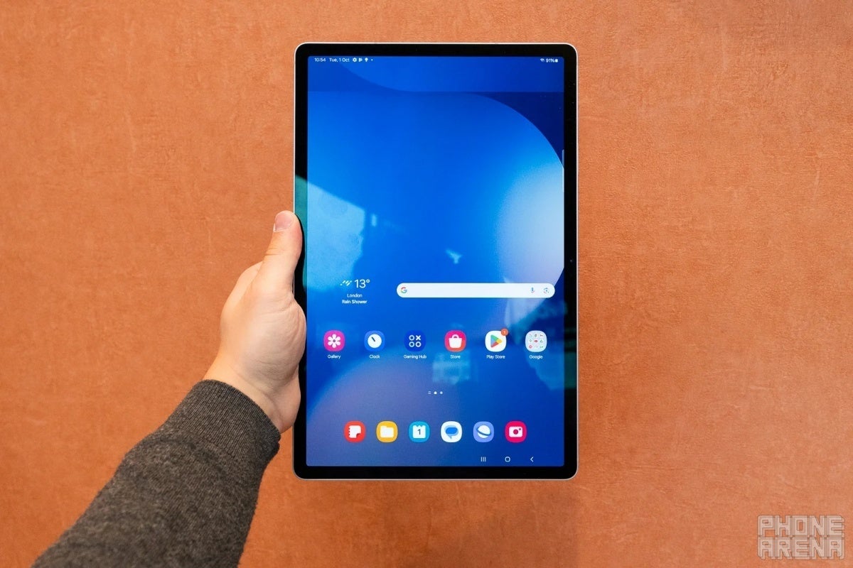 Samsung Galaxy Tab S10 Plus screen