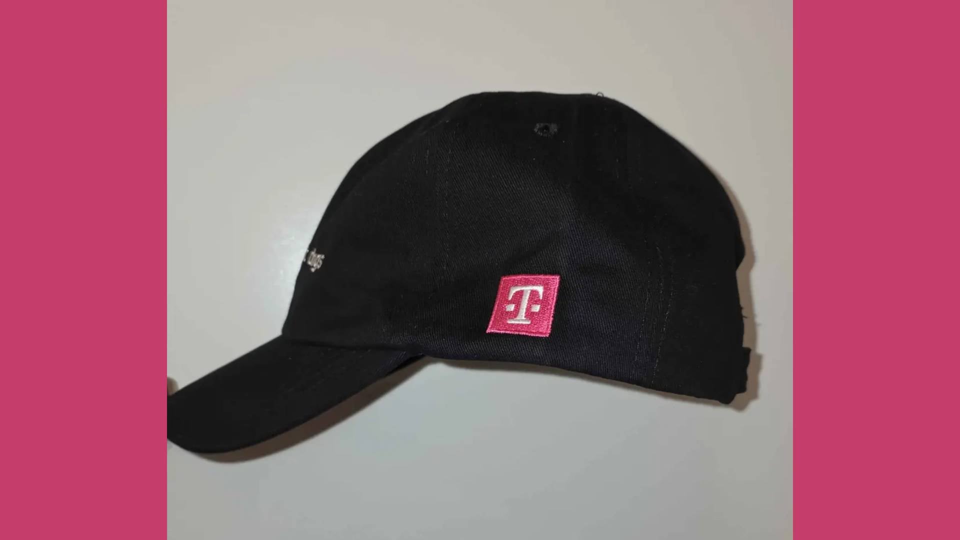 The hat features a small T-Mobile logo. | Image by The Mobile Report - T-Mobile will distribute a season-appropriate Tuesdays gift next week