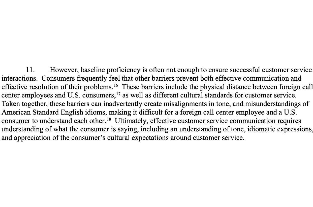 fcc at&amp;amp;T t-mobile verizon call center