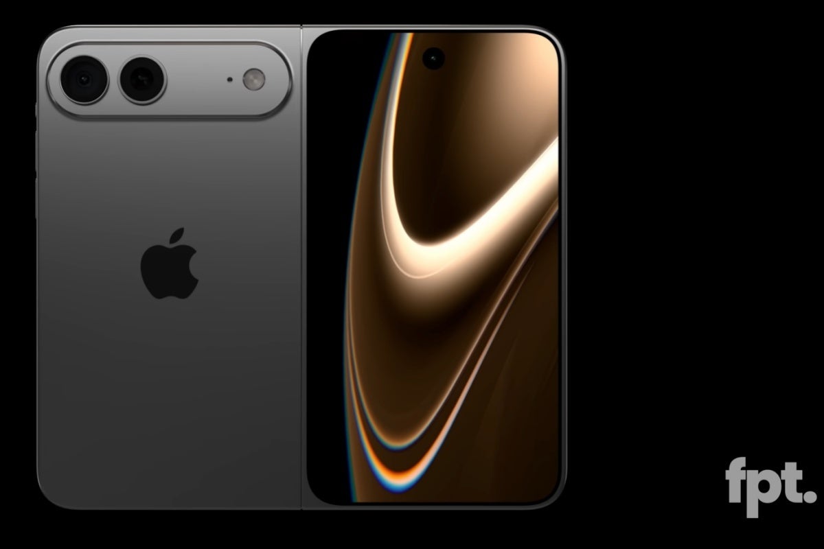 This is how the iPhone Fold is currently expected to look.&amp;nbsp; | Image by FrontPageTech - Apple will not dominate the foldable market this year, but it could come REALLY close