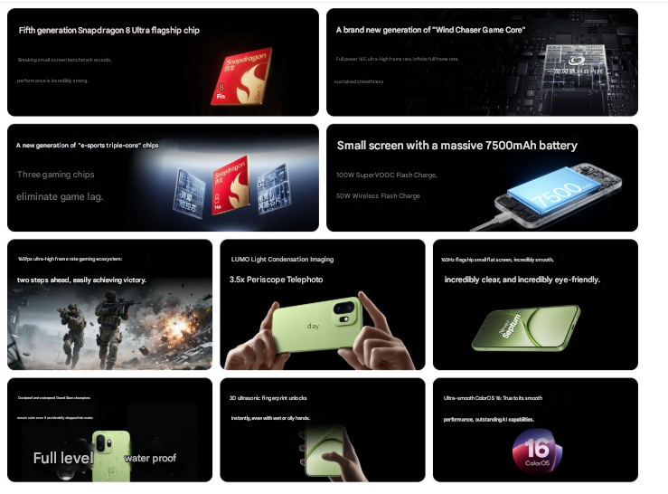 The OnePlus 15T specs (machine translated) are impressive! | Image by OnePlus - Here's when OnePlus' compact phone will launch &mdash; but not for everyone