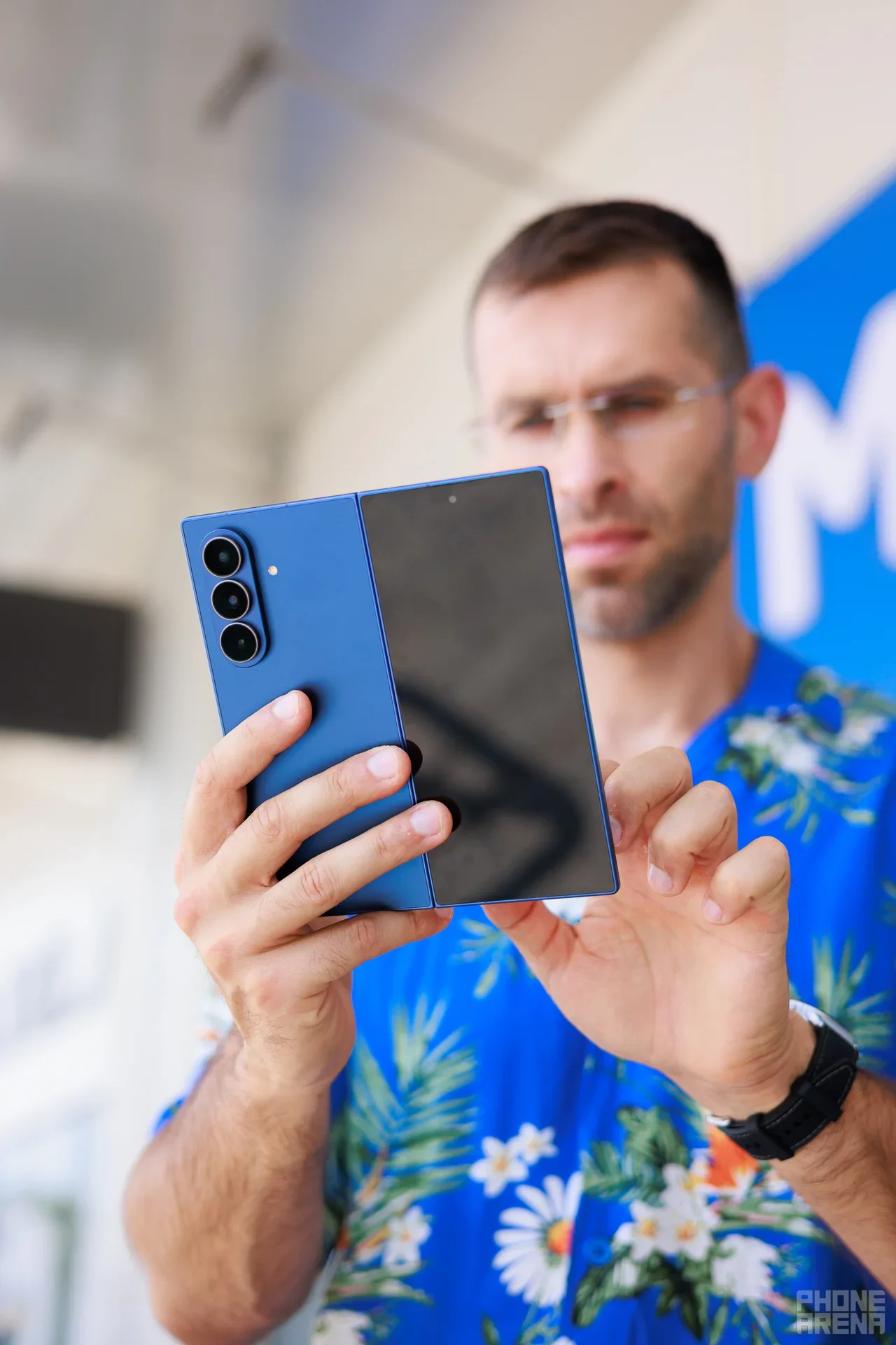 The Z Fold 7 is already cooler than cool. | Image by PhoneArena - The new Galaxy Z flagships will be more fun, but older models make more sense