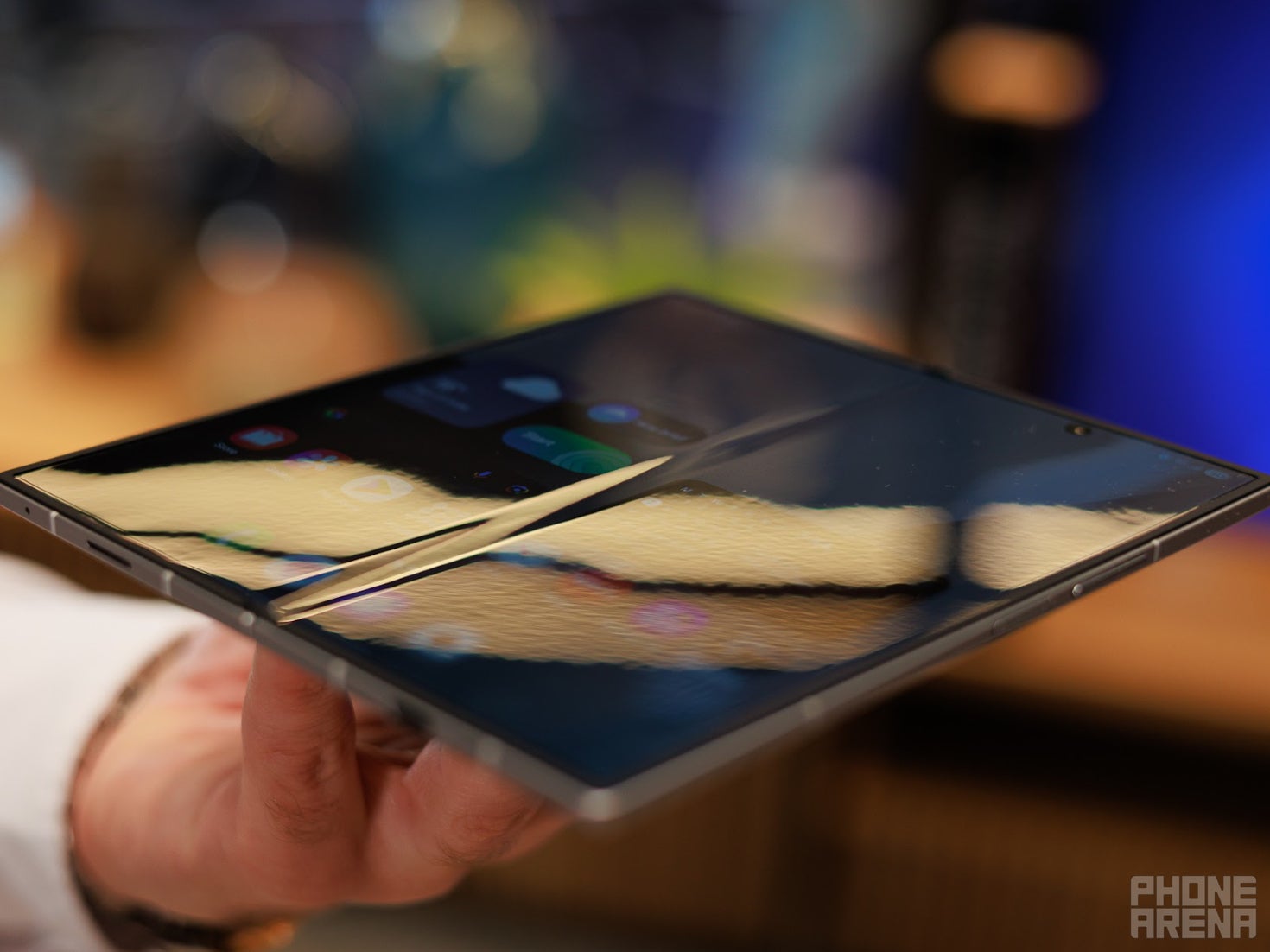 Samsung Galaxy Z Fold 7 display crease