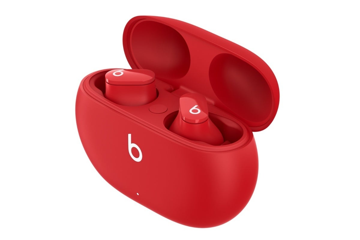 Beats Studio Buds in red