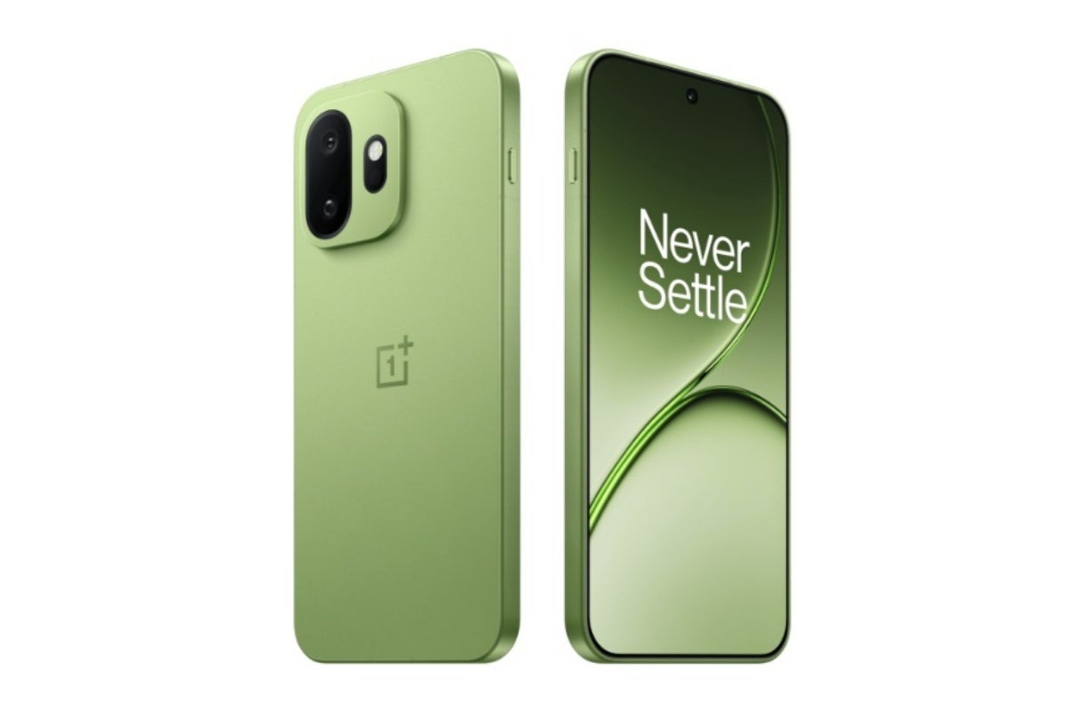 Official OnePlus 15T image in green color