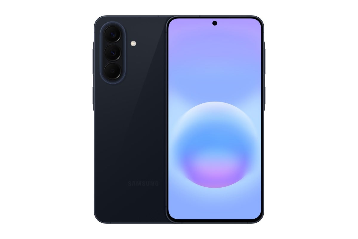 Official Samsung Galaxy A57 5G image in Awesome Navy color