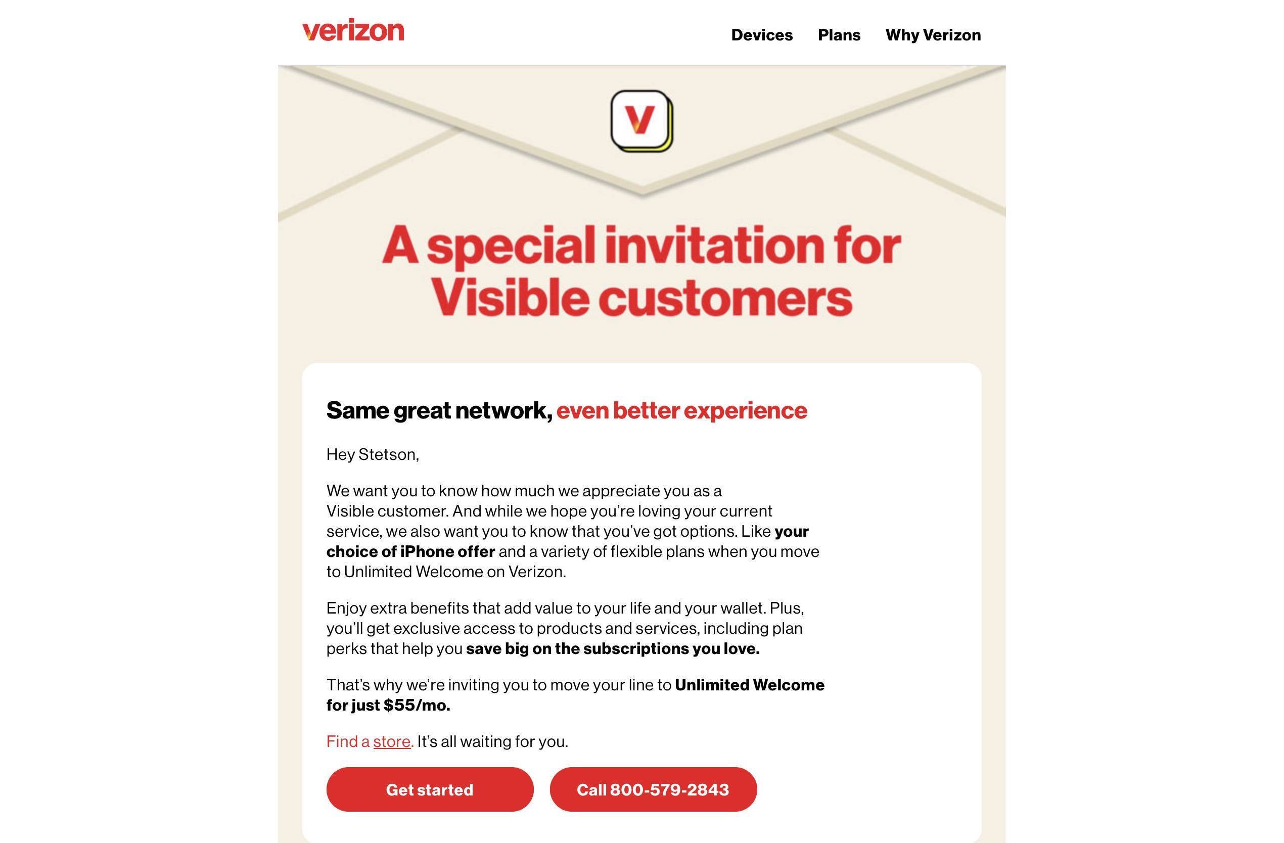Verizon Visible switch offer