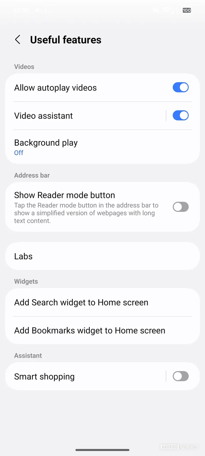 Samsung's new Smart Browsing feature could help you save money