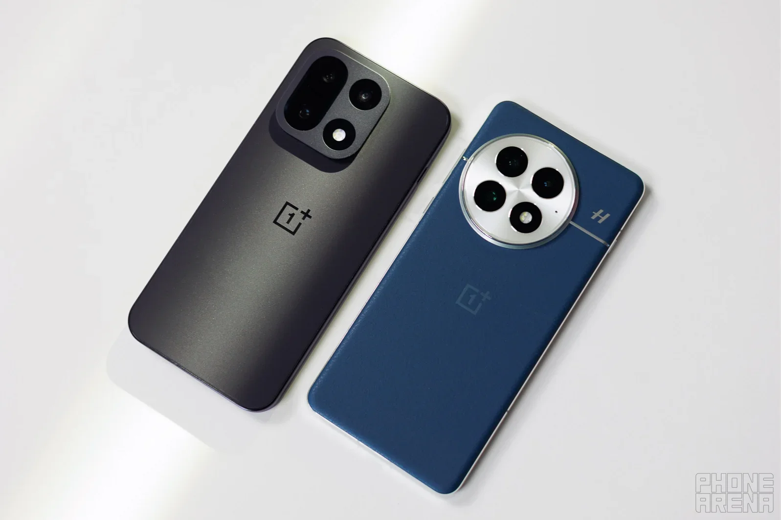 Two OnePlus phones.
