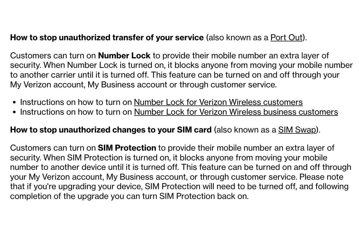 verizon customer sim swap attack
