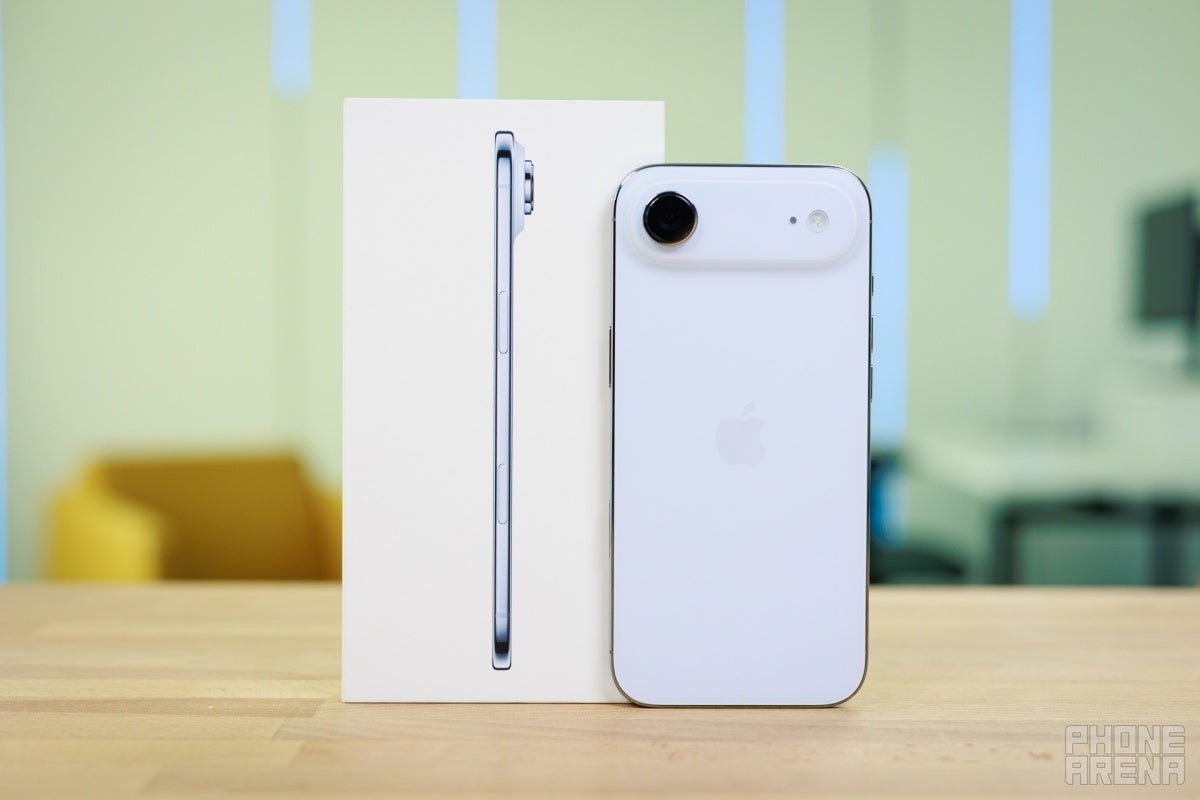 iPhone Air with retail box