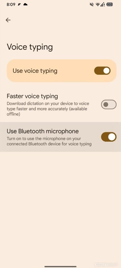 Use Bluetooth microphone option in Gboard settings.