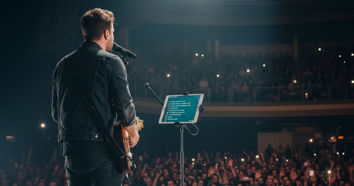 Never forget your lyrics again | Image by LyricsFlow - Why I&rsquo;m still using a decade-old tablet (and no, it&rsquo;s not for watching movies)