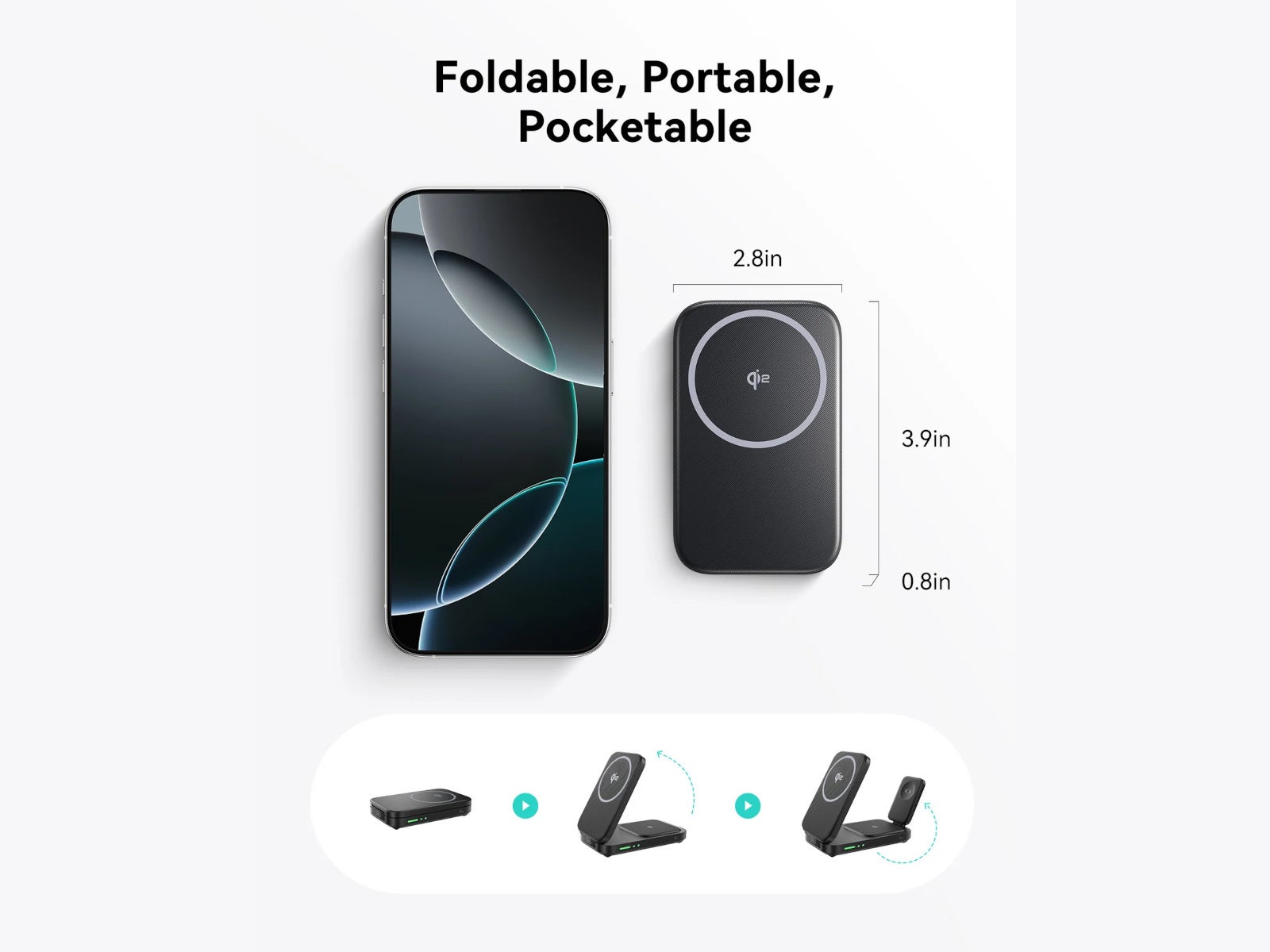 The only wireless charger you will need | Image by Iniu - Spring Sale on amazing power banks and chargers: Iniu&rsquo;s Pocket Rocket 23% off!