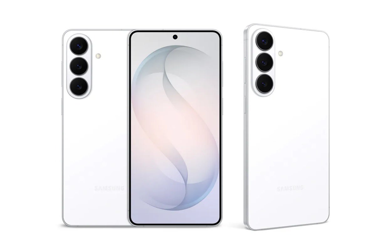 Samsung Galaxy S26 Plus in white