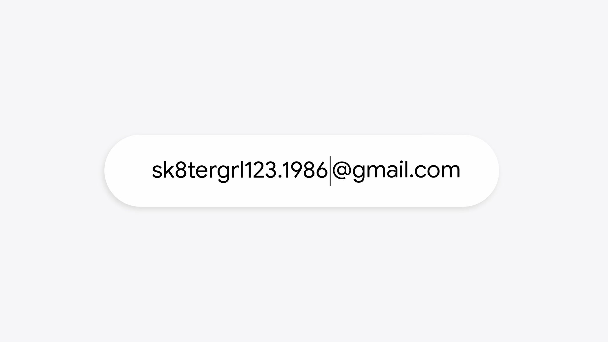 Gmail username change