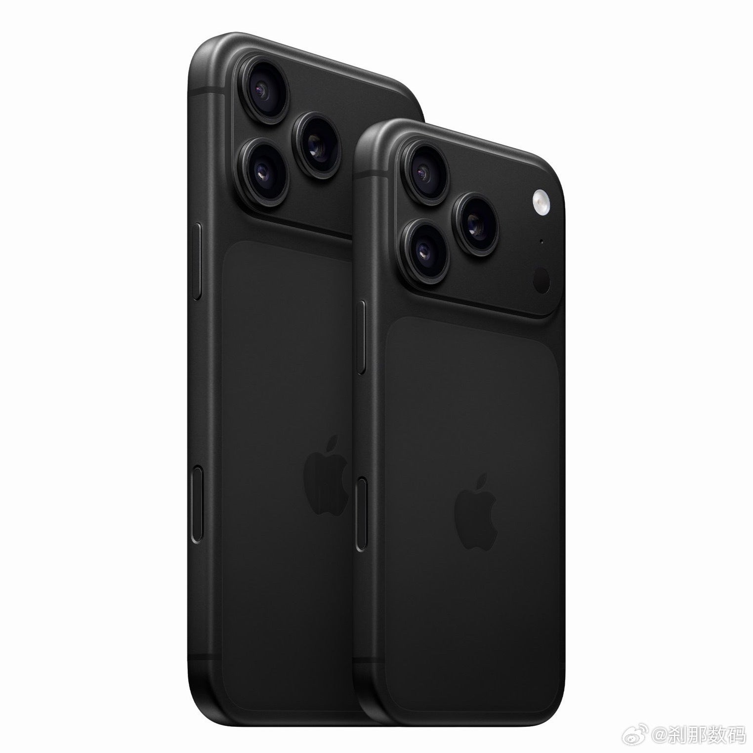 What a black iPhone 18 Pro could look like. | Image by Instant Digital on Weibo - iPhone 18 Pro may have only one big design change
