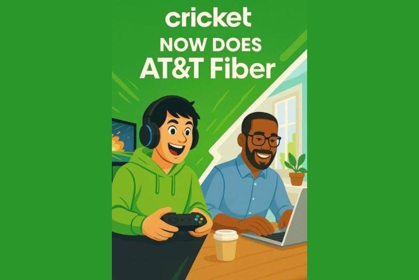 Cricket Wireless ad for AT&amp;amp;T Fiber