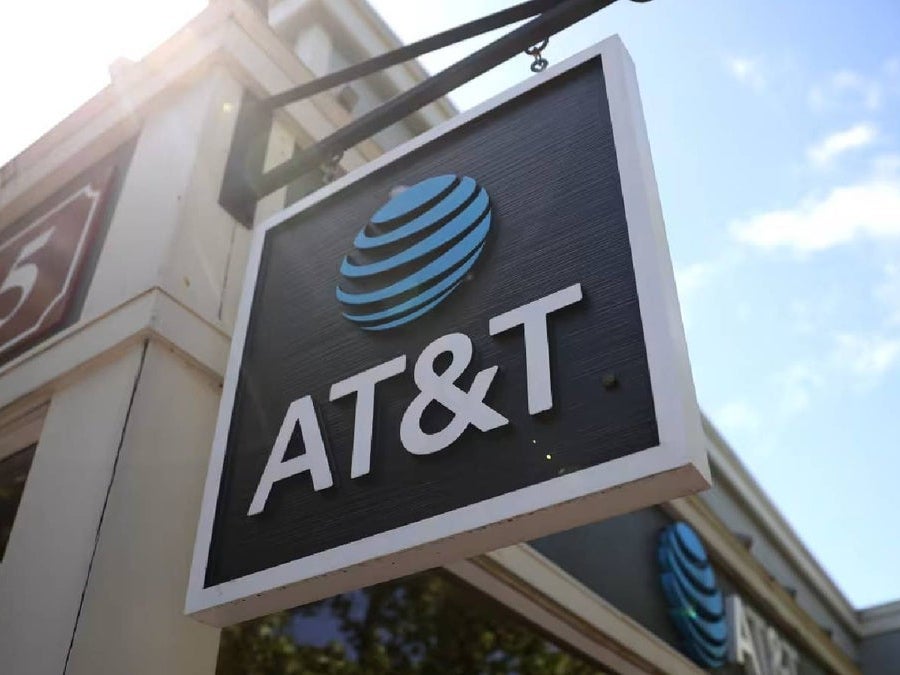 AT&amp;amp;T sign outside a store