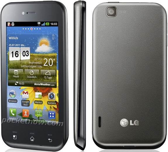 Press images of the LG Optimus Sol leak