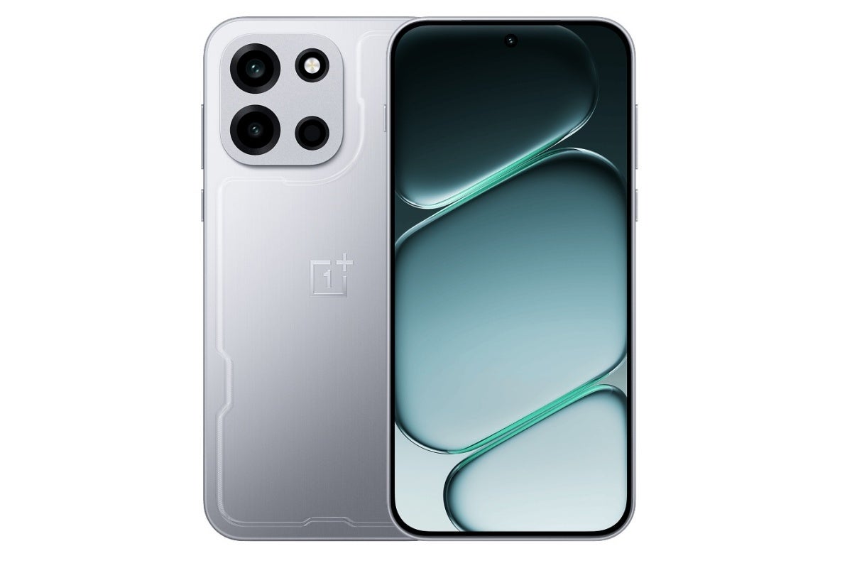 Official OnePlus Nord 6 image in Quick Silver color