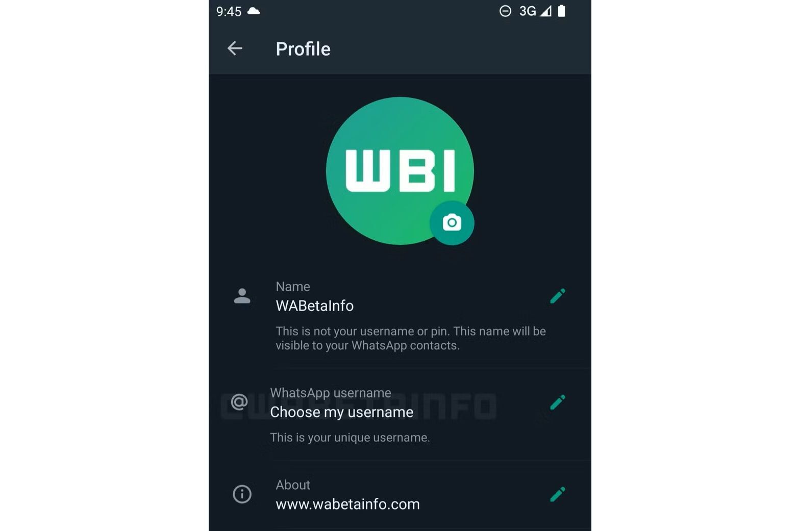 The first hint dates back to 2023 | Image by WABetaInfo - WhatsApp username support is finally coming!