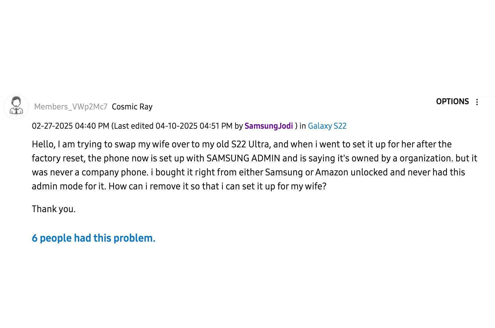 Galaxy S22 Ultra knox Numero LLC