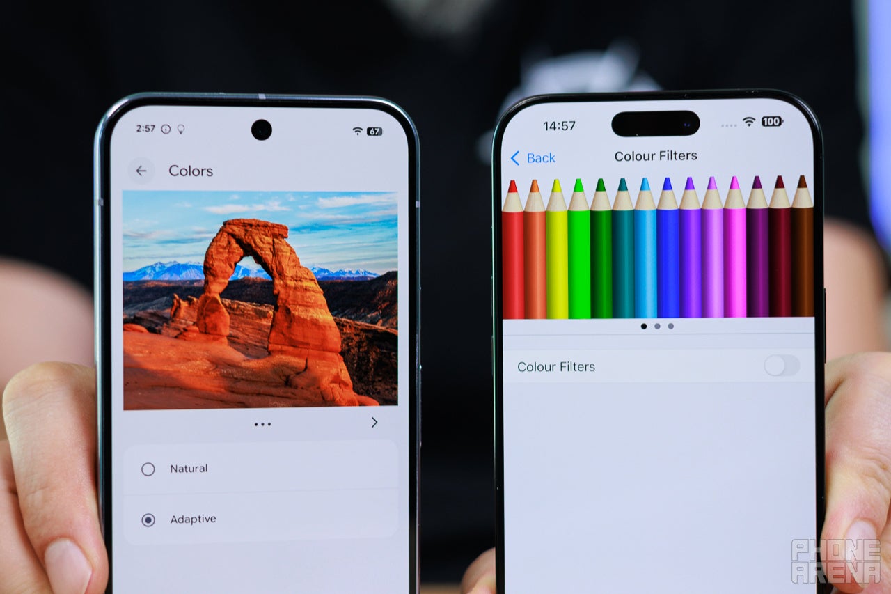 Google Pixel 10 Pro XL and iPhone 16 Pro Max