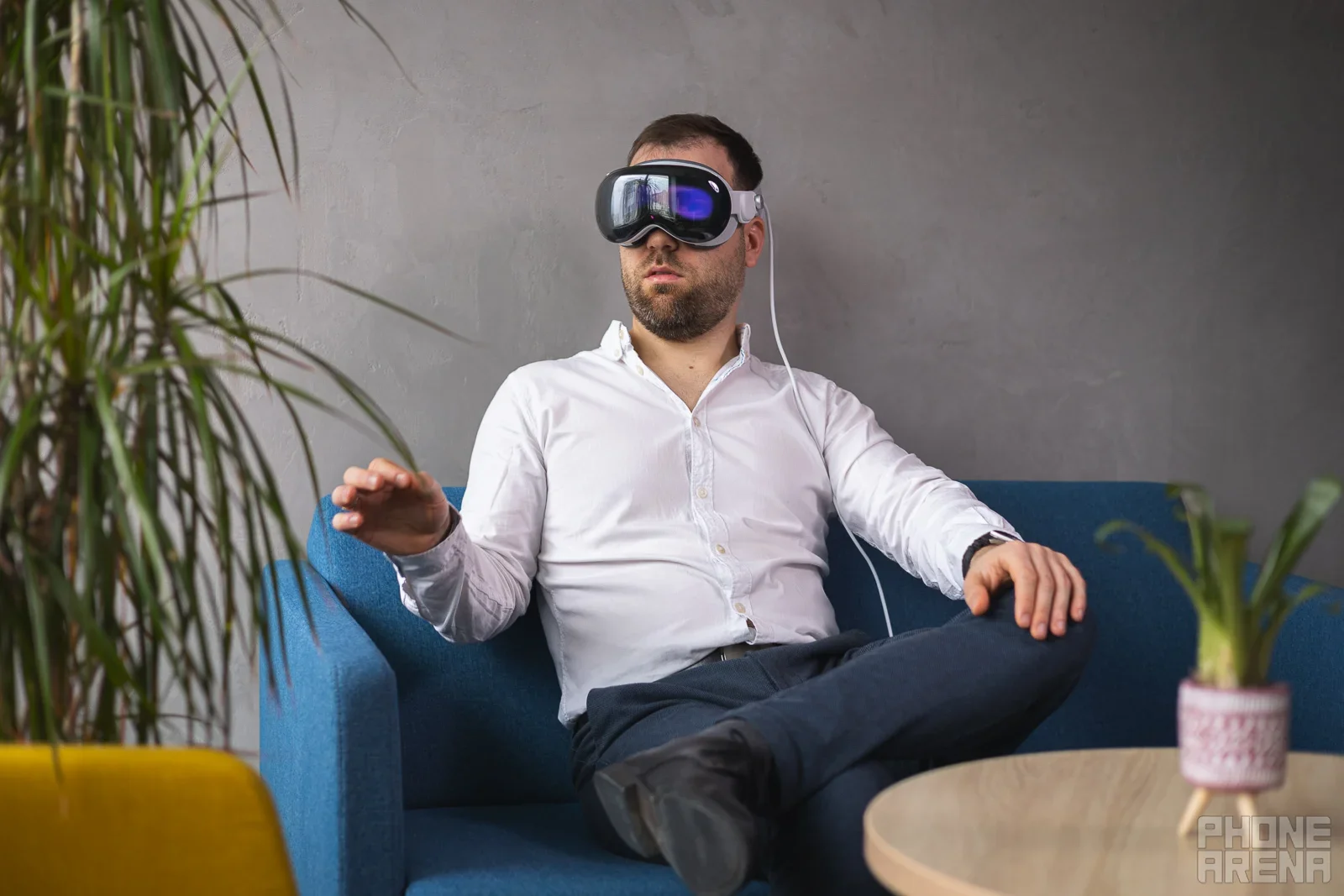 The Apple Vision Pro is a lonely and weird endeavor | Image by PhoneArena - Finally, an Apple wearable that doesn't look weird: Why I’m sold on the rumored new Apple smart glasses