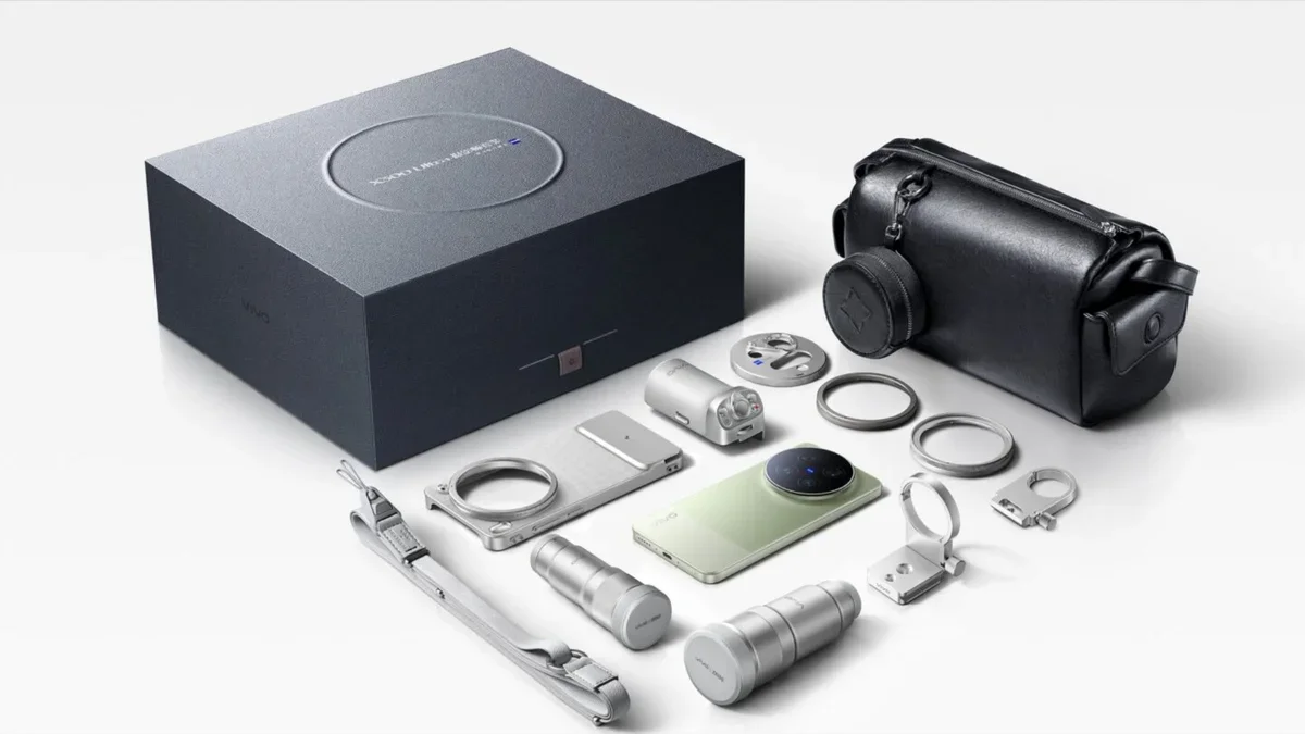 A pricey&hellip; but practical photo kit. | Image by Vivo - The Vivo X300 Ultra finally steps outside China with pre-order freebies