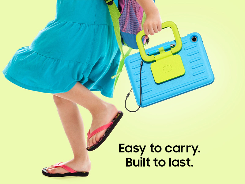 Help your kids stand out and learn new things in a safe environment. | Image by Samsung - Samsung unveils a new kid-friendly Galaxy Tab with a surprising feature