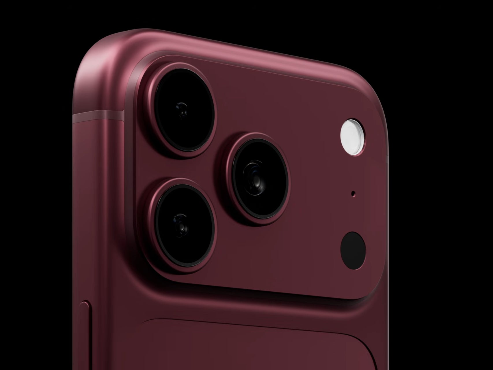 iPhone 18 Pro leaked Dark Cherry color