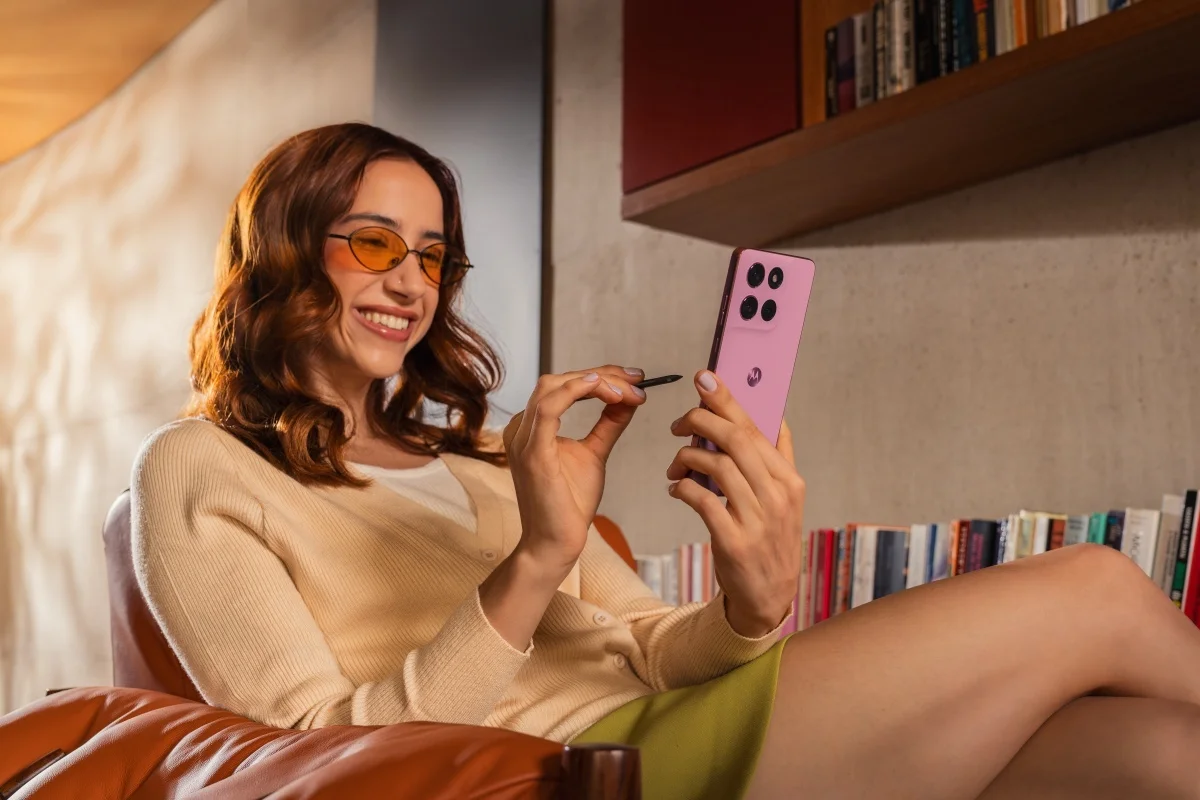 Motorola's latest stylus phone is the whole package for most users. | Image by Motorola - Best Motorola phones in 2026