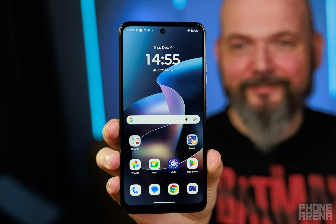 Cheap but gets the job done. | Image by PhoneArena - Best Motorola phones in 2026