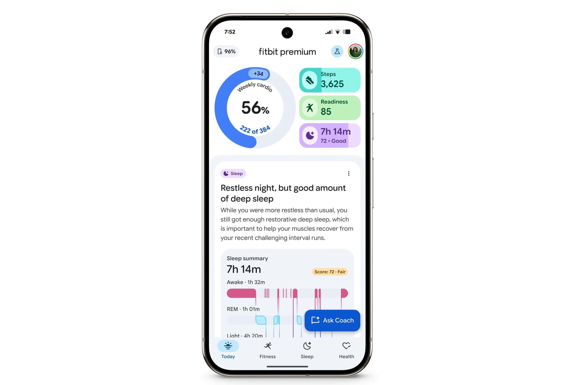 Google Fitbit&amp;#039;s AI personal health coach