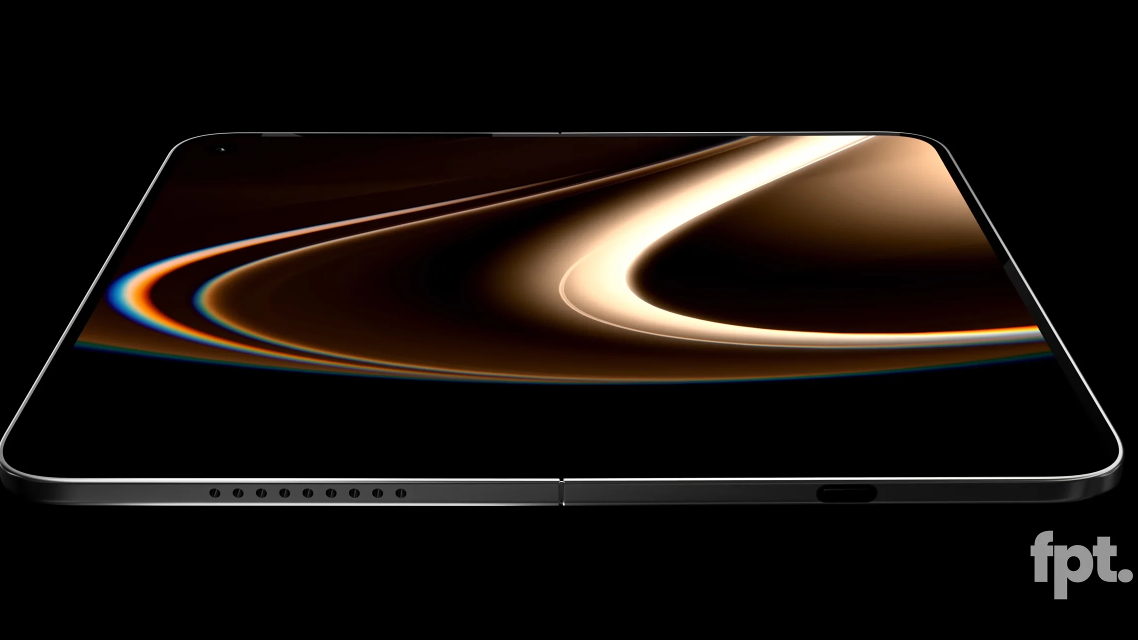 This render shows us what the device might look like. | Image by fpt. - The iPhone Ultra may not be late to the party after all